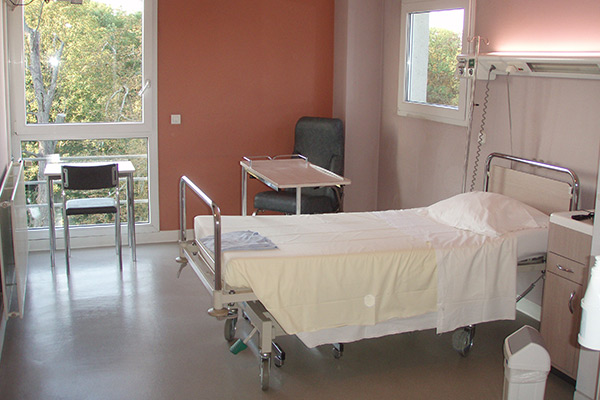 Chambre d'hospitalisation
